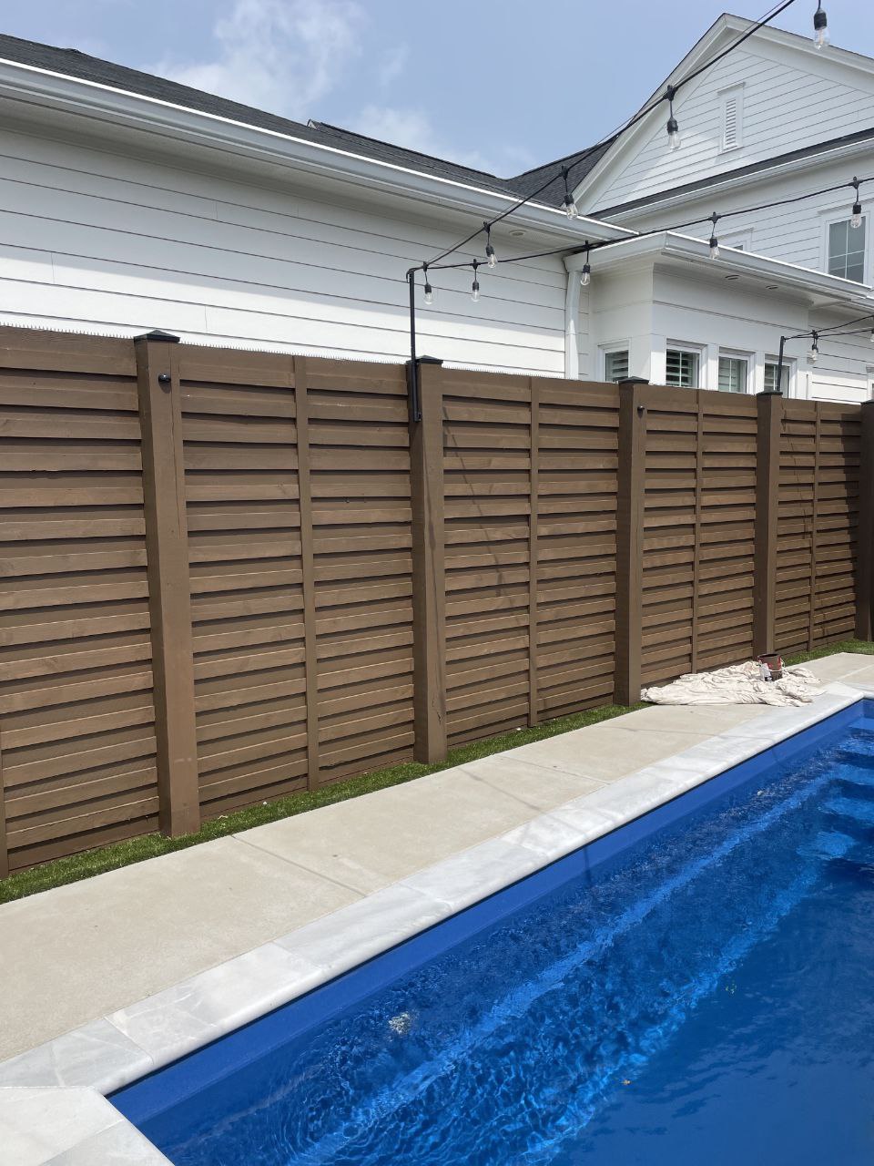 Fence Staining Service